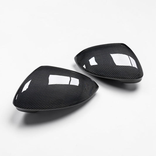 (2020'+) Golf MK8 Carbon Fiber Mirror Cap Replacement Set