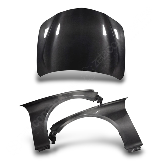 (2021'+) Acura TLX Carbon Fiber Hood & Fenders - OE Style