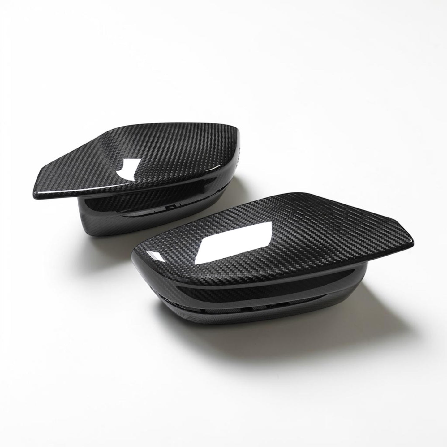 (2021'+) BMW G80/G82/G83/G87 Dry Carbon Fiber Mirror Cap Replacement Set