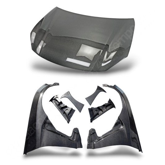 (2021'+) BRZ GR86 Carbon Fiber Hood & Fenders - OE Style