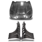 (2024') S650 Mustang Carbon Fiber Hood & Fenders - GTD Style