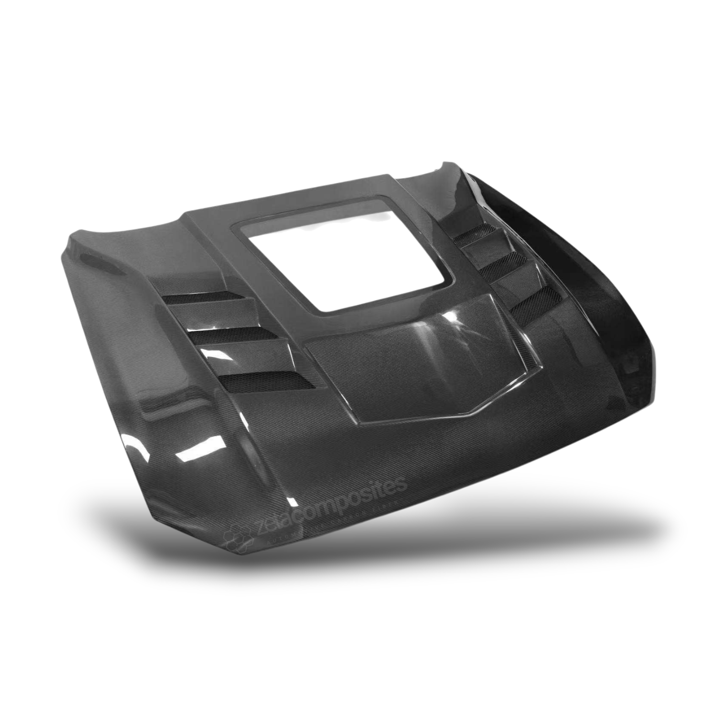 (2024'+) S650 Mustang Carbon Fiber Hood with Window