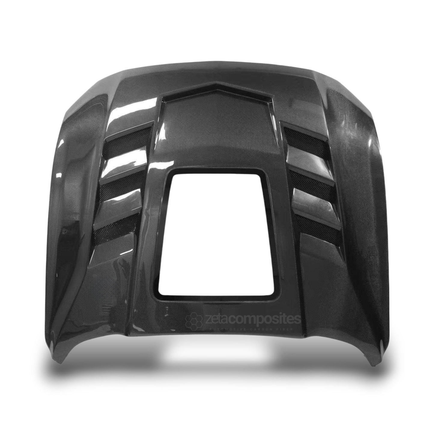 (2024'+) S650 Mustang Carbon Fiber Hood with Window