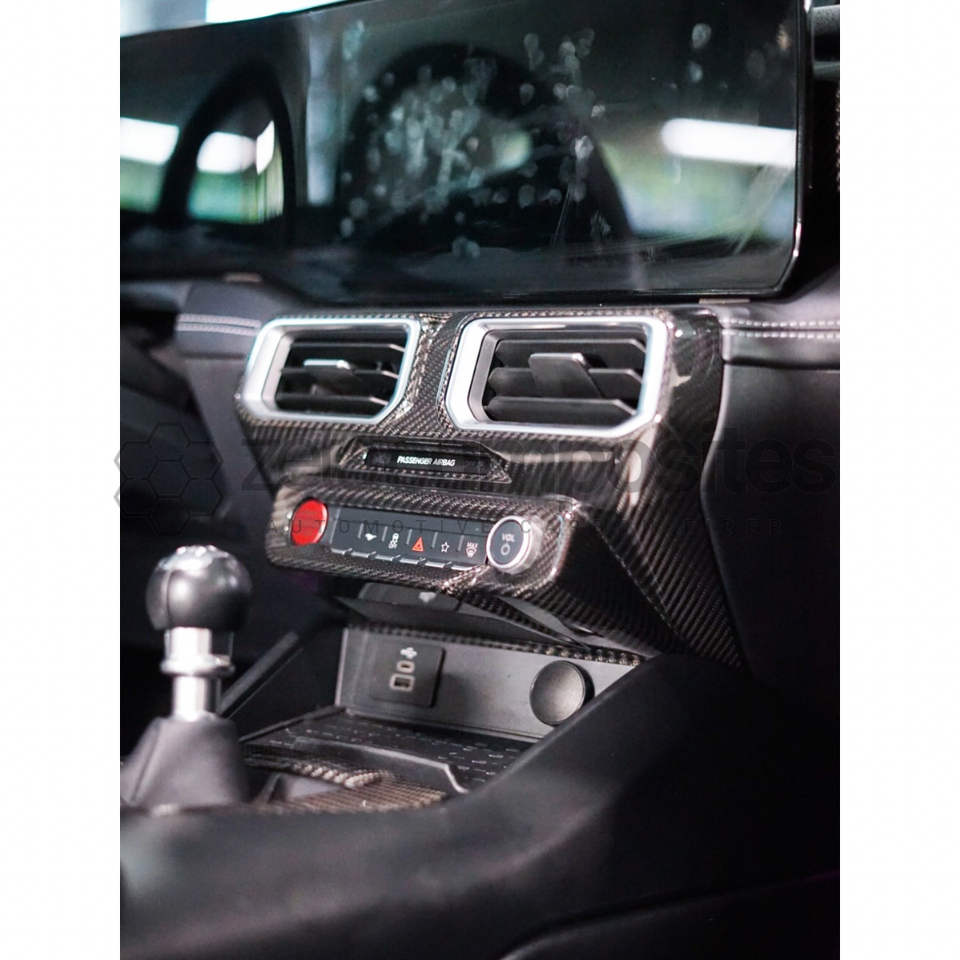 s650 mustang carbon fiber interior vent system cover