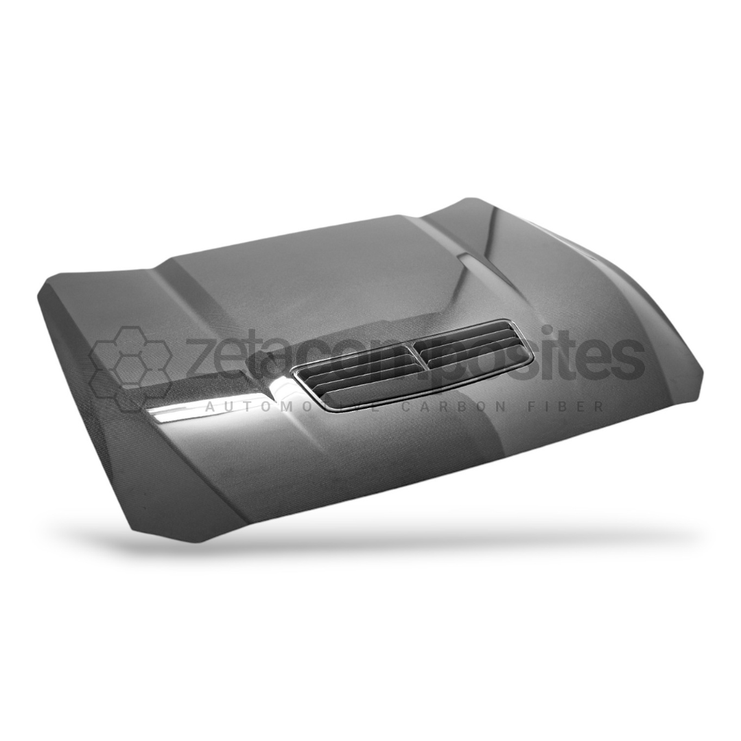 ZetaComposites 2024 Mustang OE Type Carbon Fiber Hood