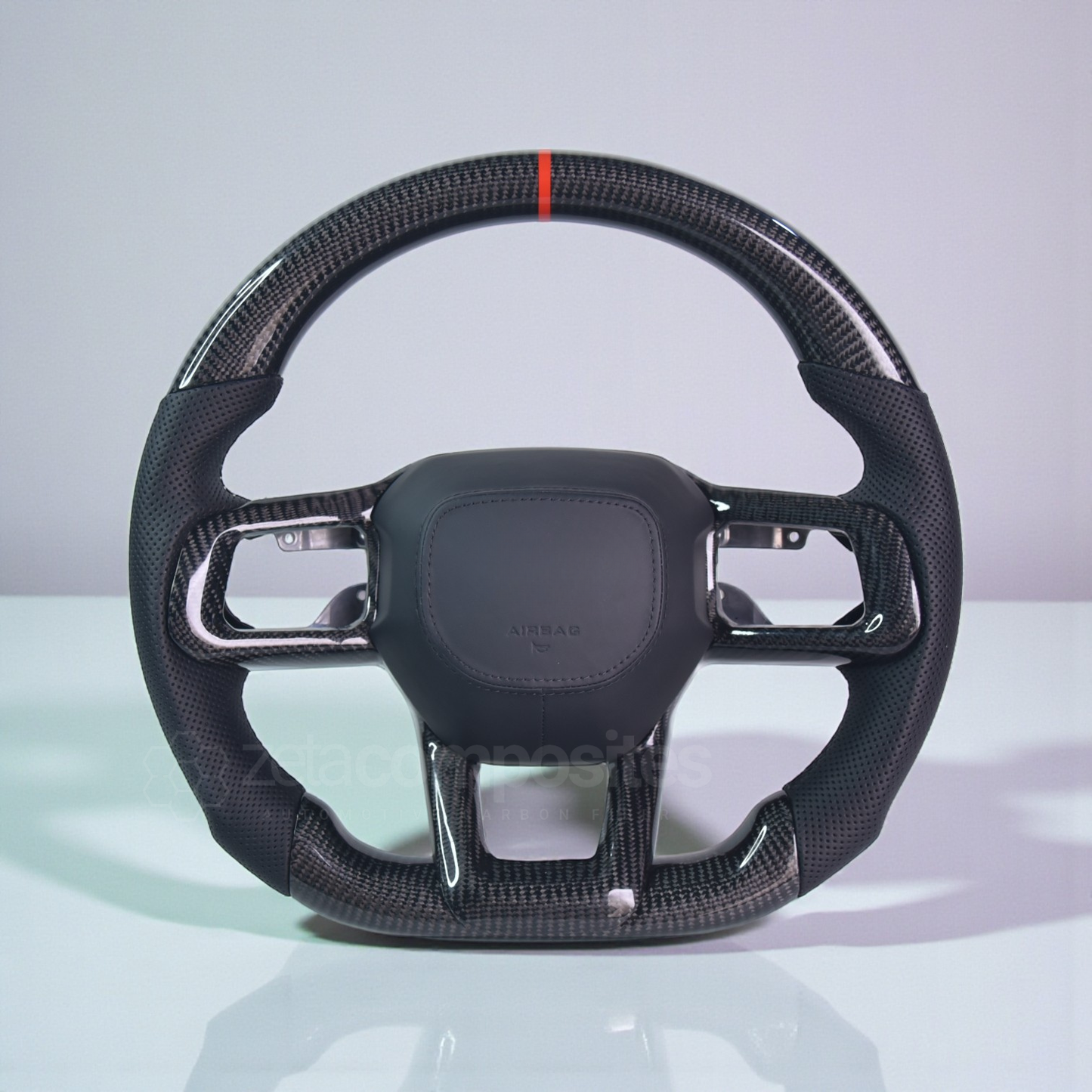 Carbon Fiber Steering Wheel for 2024+ Mustang S650