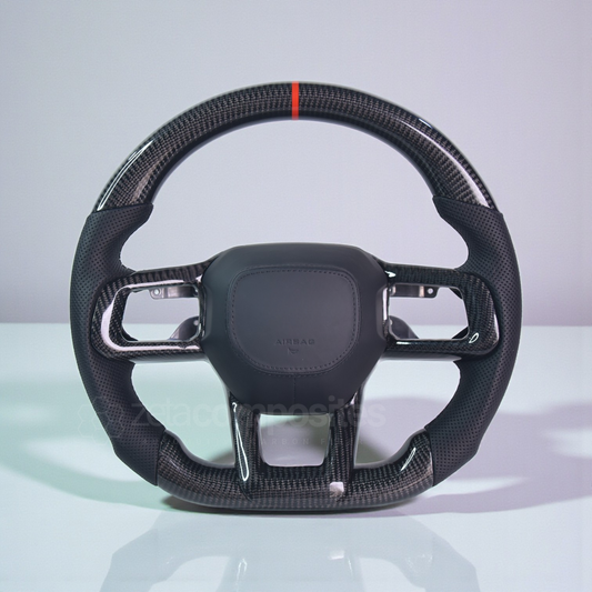Carbon Fiber Steering Wheel for 2024+ Mustang S650