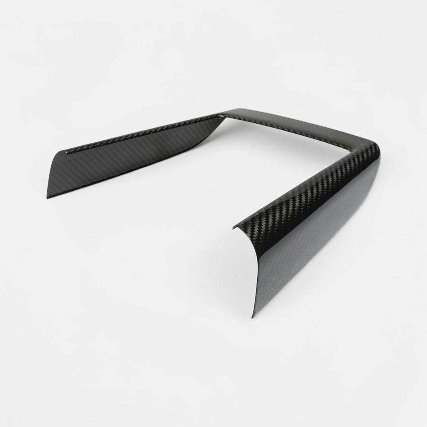 (2025'+) Model Y Carbon Fiber Charging Bezel Cover