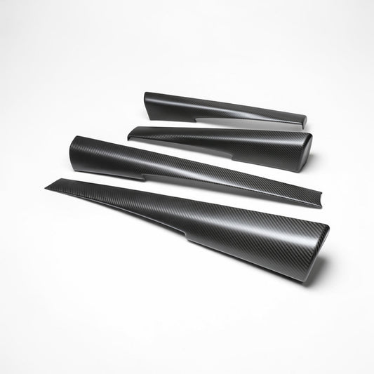 (2025'+) Model Y Carbon Fiber Door Cards Covers