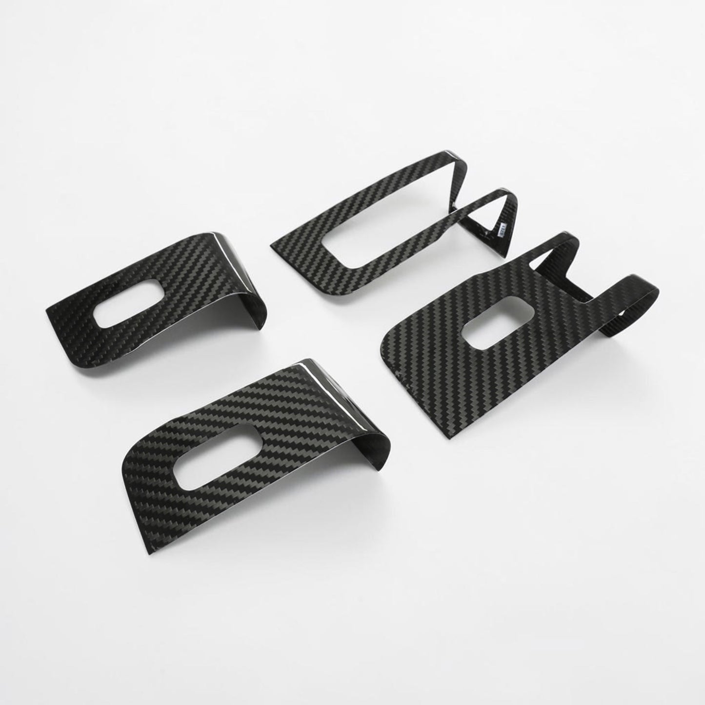 (2025'+) Model Y Juniper Carbon Fiber Window Switch Panel Covers