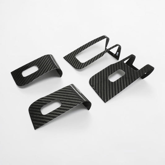 (2025'+) Model Y Juniper Carbon Fiber Window Switch Panel Covers