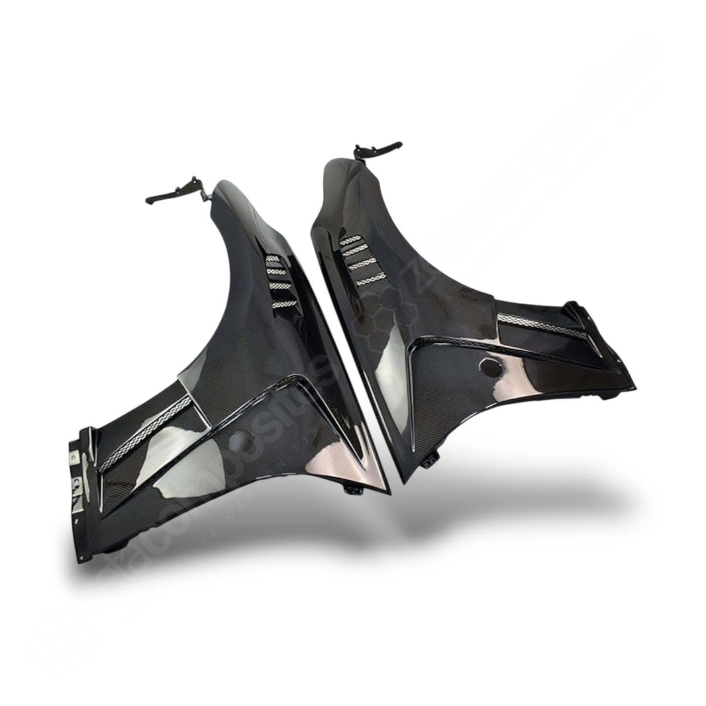 370z Carbon Fiber Hood & Fenders - Vented