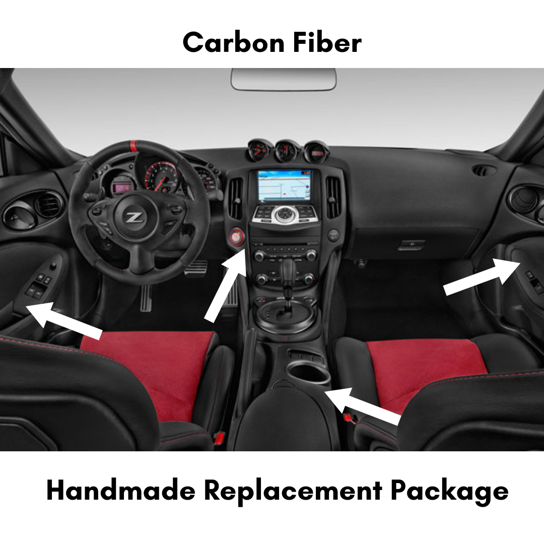 370z Carbon Fiber Interior Direct Replacement Package ZetaC™