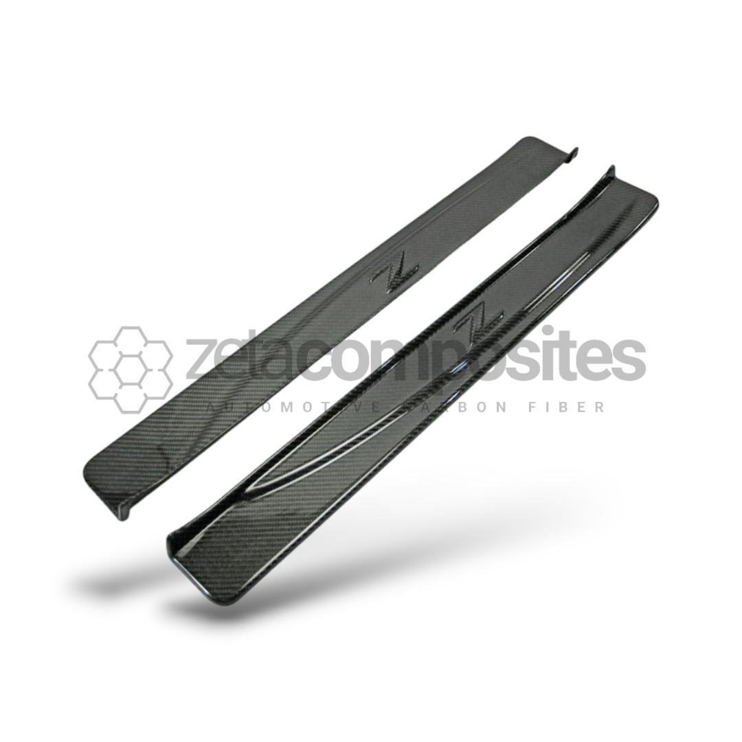 Carbon Fiber Door Sill Trim Nissan 370z