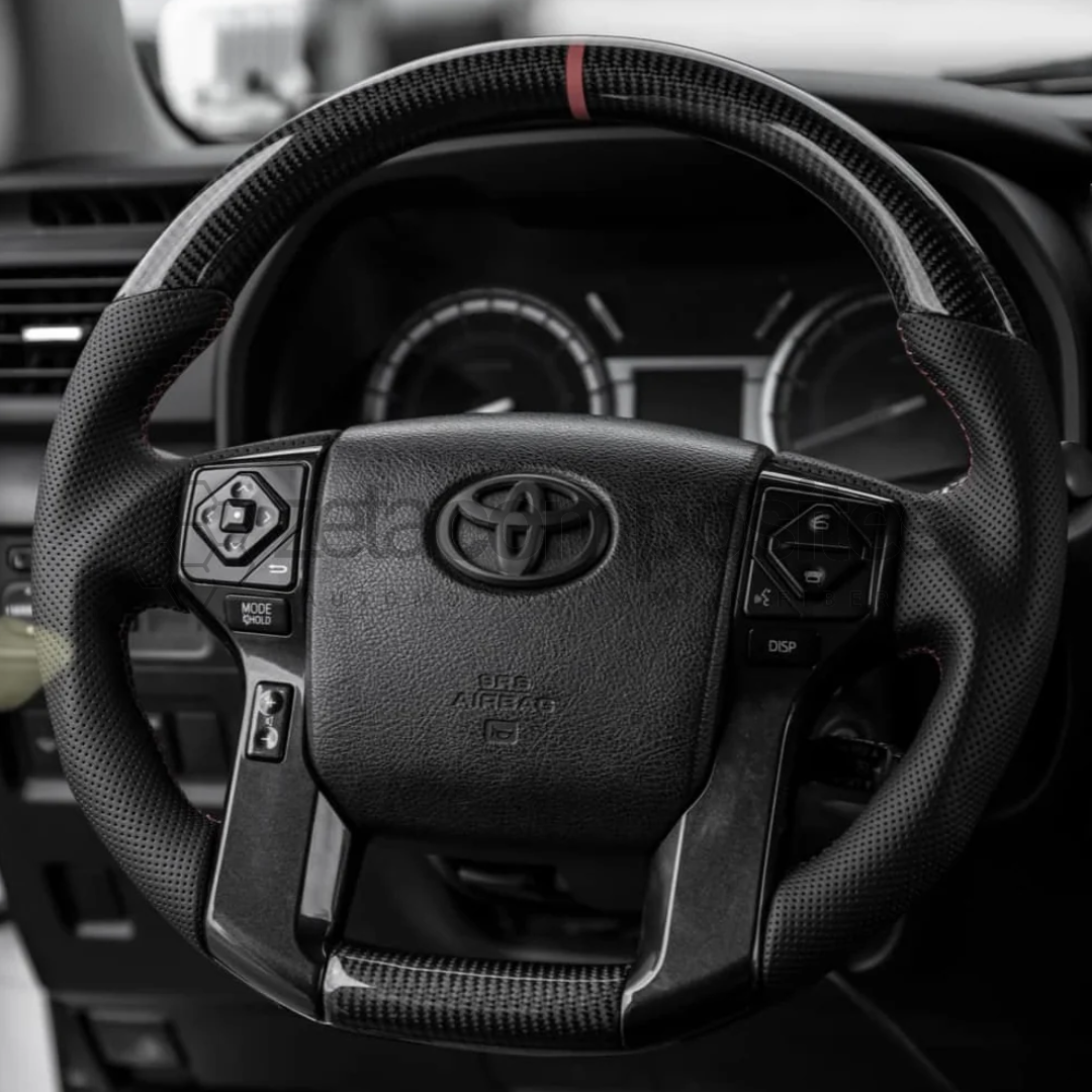 2015+ Toyota Tacoma / 4Runner Carbon Fiber Steering Wheel