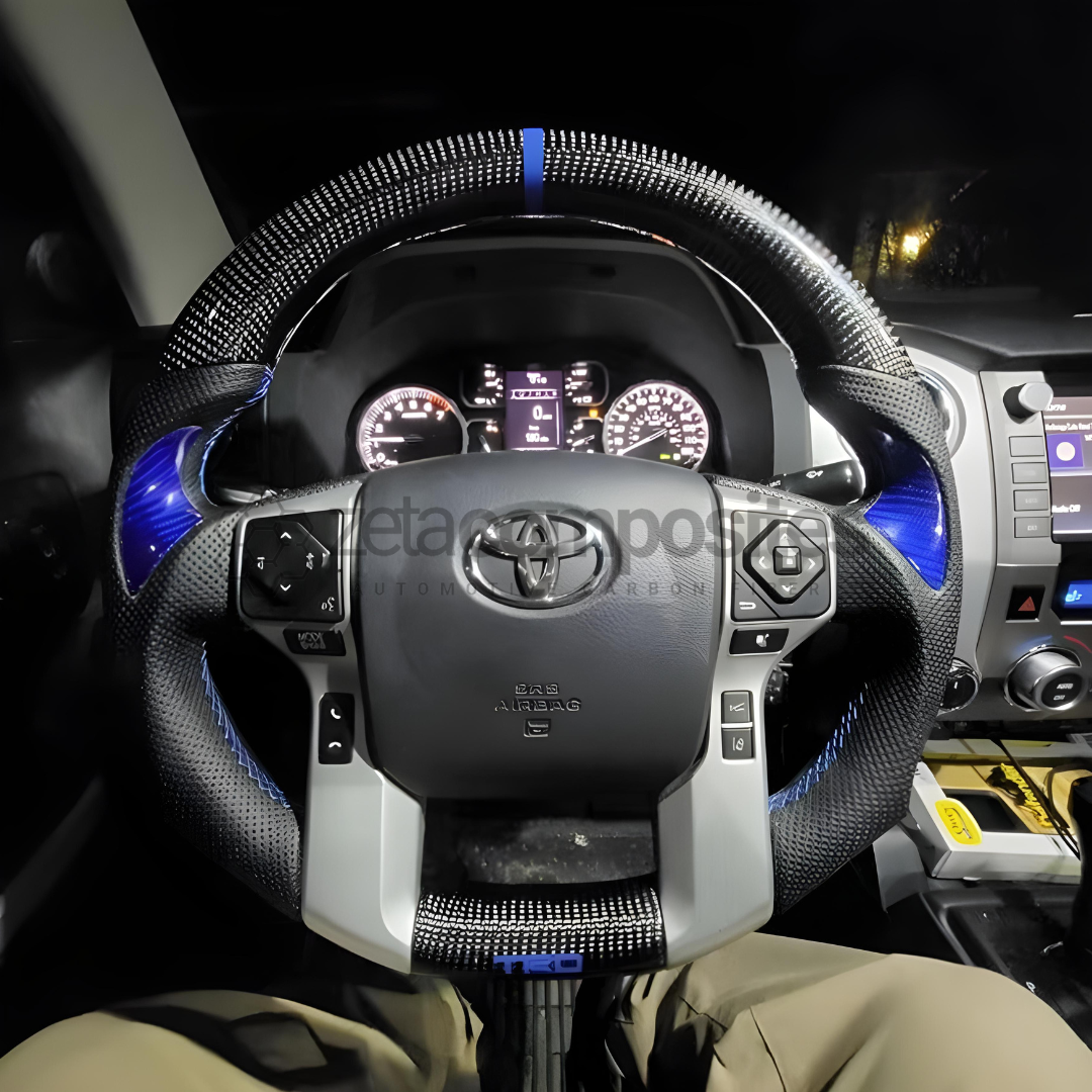 Carbon Fiber Steering Wheel Compatible with Tundra/Tacoma/4runner (2014+)