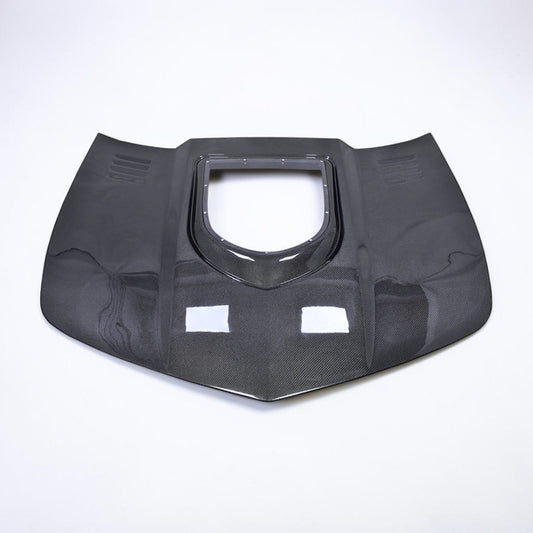 (2010'-2015') Camaro Carbon Fiber Hood with Transparent Window