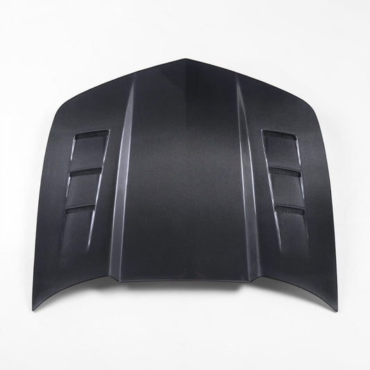 (2010'-2015') Camaro Carbon Fiber Hood Track Style (TS)