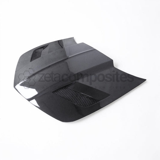 (2010'-2015') Camaro Carbon Fiber Hood Dual Vented Style