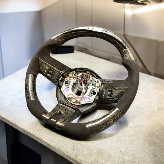 2010-2011 Camaro Carbon Fiber Steering Wheel