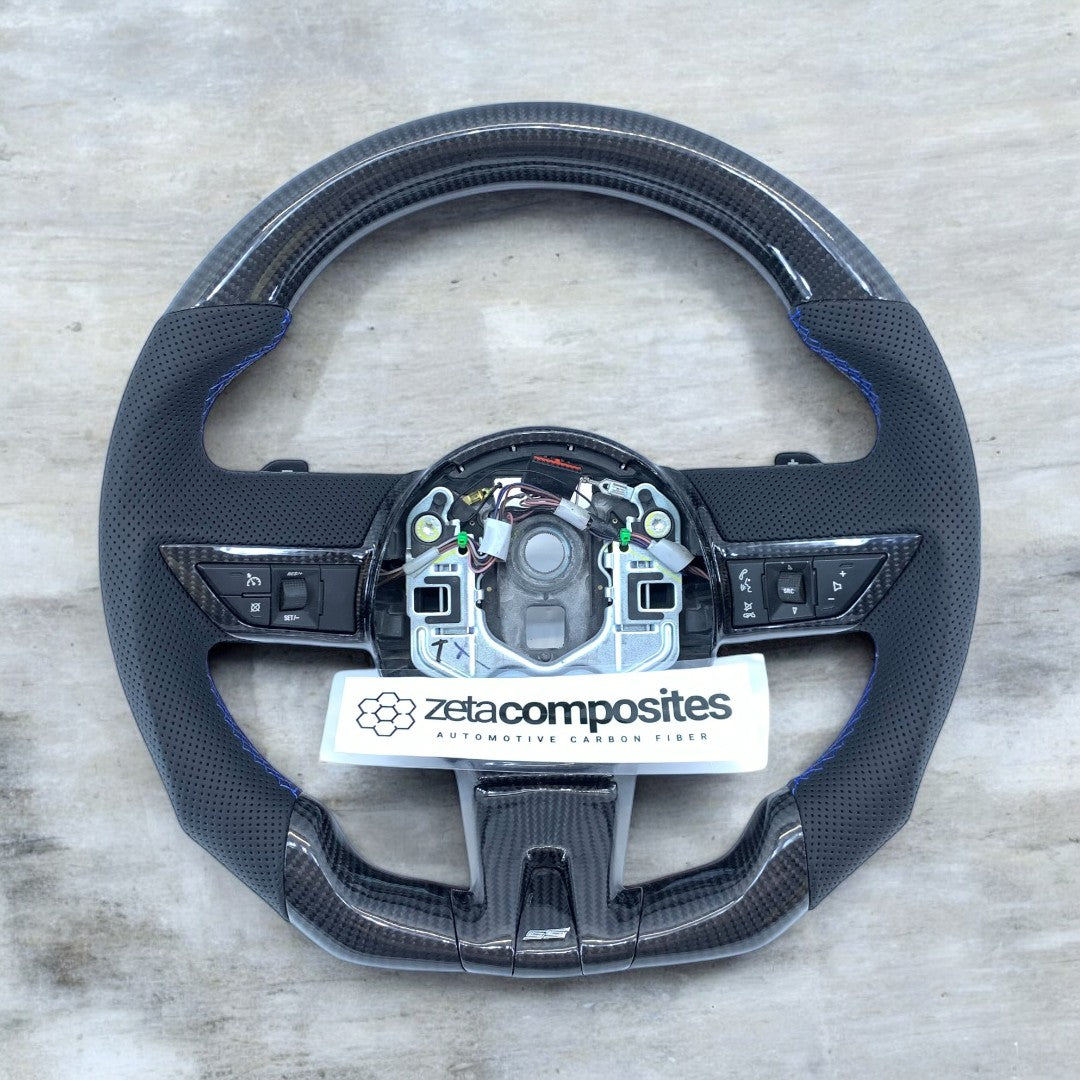 2010-2011 Camaro SS RS Carbon Fiber Steering Wheel Build Custom