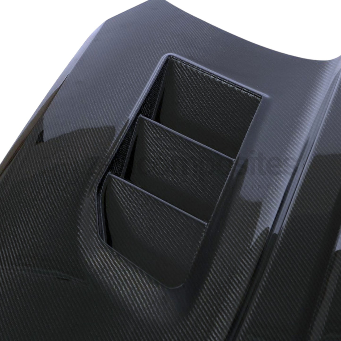 (16'-24') Camaro Carbon Fiber Hood Vented with Intake