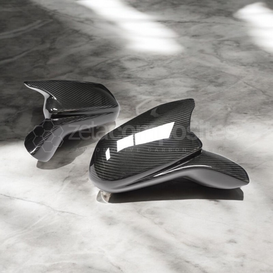 2016-2023 Camaro Carbon Fiber M Style Mirror Covers