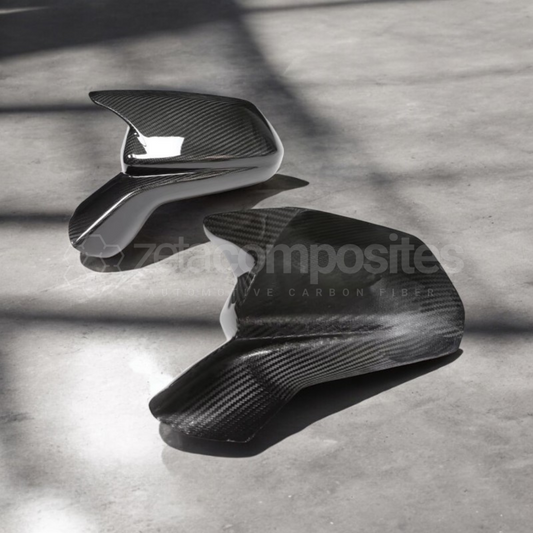 2016-2023 Camaro Carbon Fiber M Style Mirror Covers