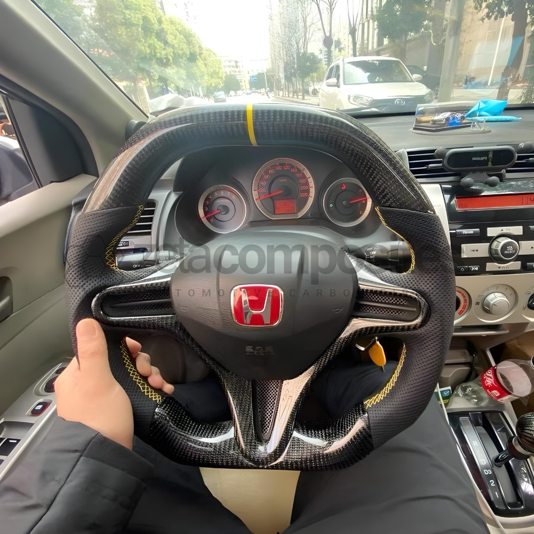 8th Gen Honda Civic Carbon Fiber Steering Wheel Customizable