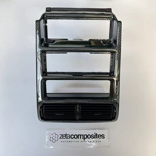 (1994'-2004') Mustang Carbon Fiber Radio Bezel Direct Replacement