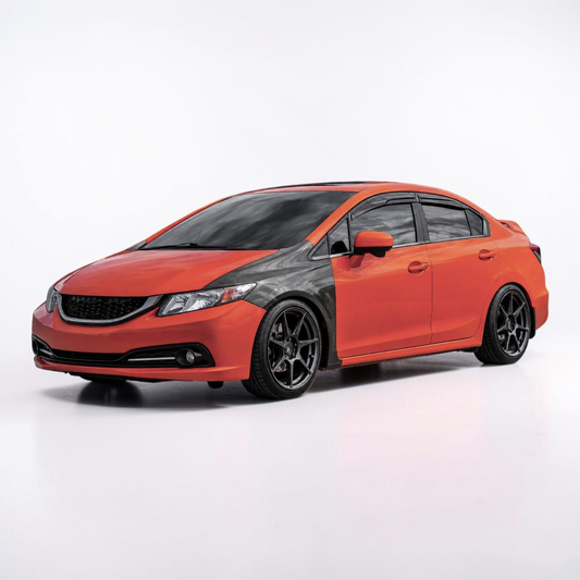 (12'-15' Sedan) (12'-13' Coupe) Honda Civic Carbon Fiber Fenders - Vented