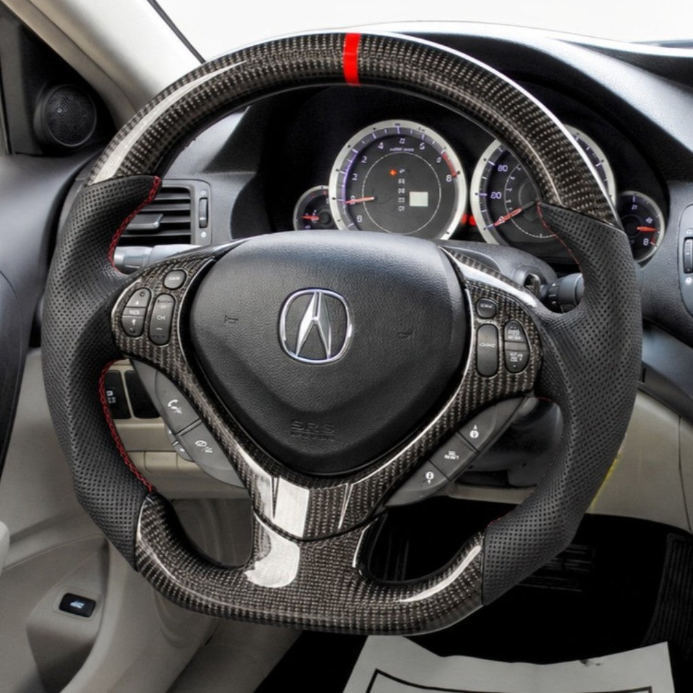 (2007'-2014') Acura Carbon Fiber Steering Wheel