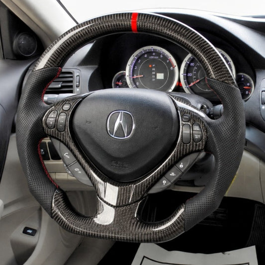 (2007'-2014') Acura Carbon Fiber Steering Wheel