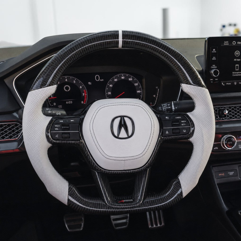 (2022'+) Civic / Accord / Integra Carbon Fiber Steering Wheel