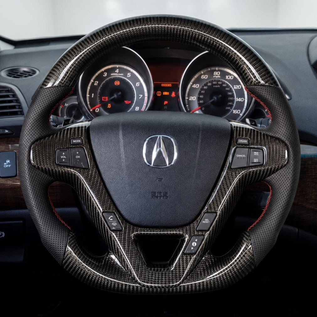 (2007'-2013') Acura MDX Carbon Fiber Steering Wheel