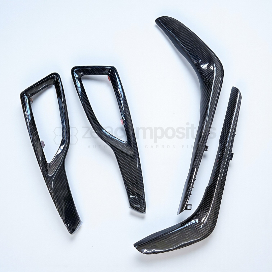 Acura TLX Real Carbon Fiber Direct Replacement Chrome Delete Kit (15'-20')