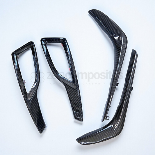 Acura TLX Real Carbon Fiber Direct Replacement Chrome Delete Kit (15'-20')