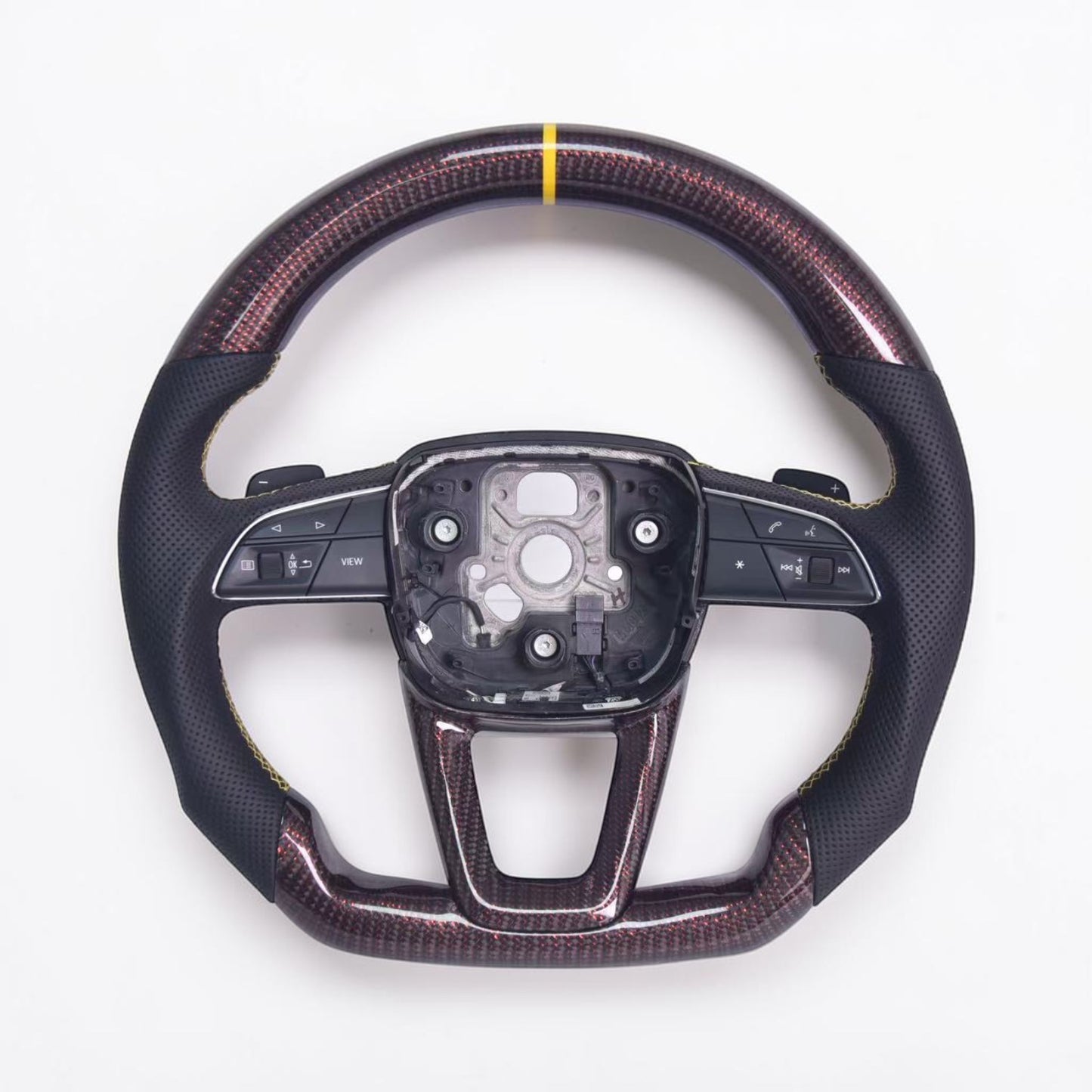 (2017'+) Audi B9 A/S/RS/Q 3/4/5 Carbon Fiber Steering Wheel