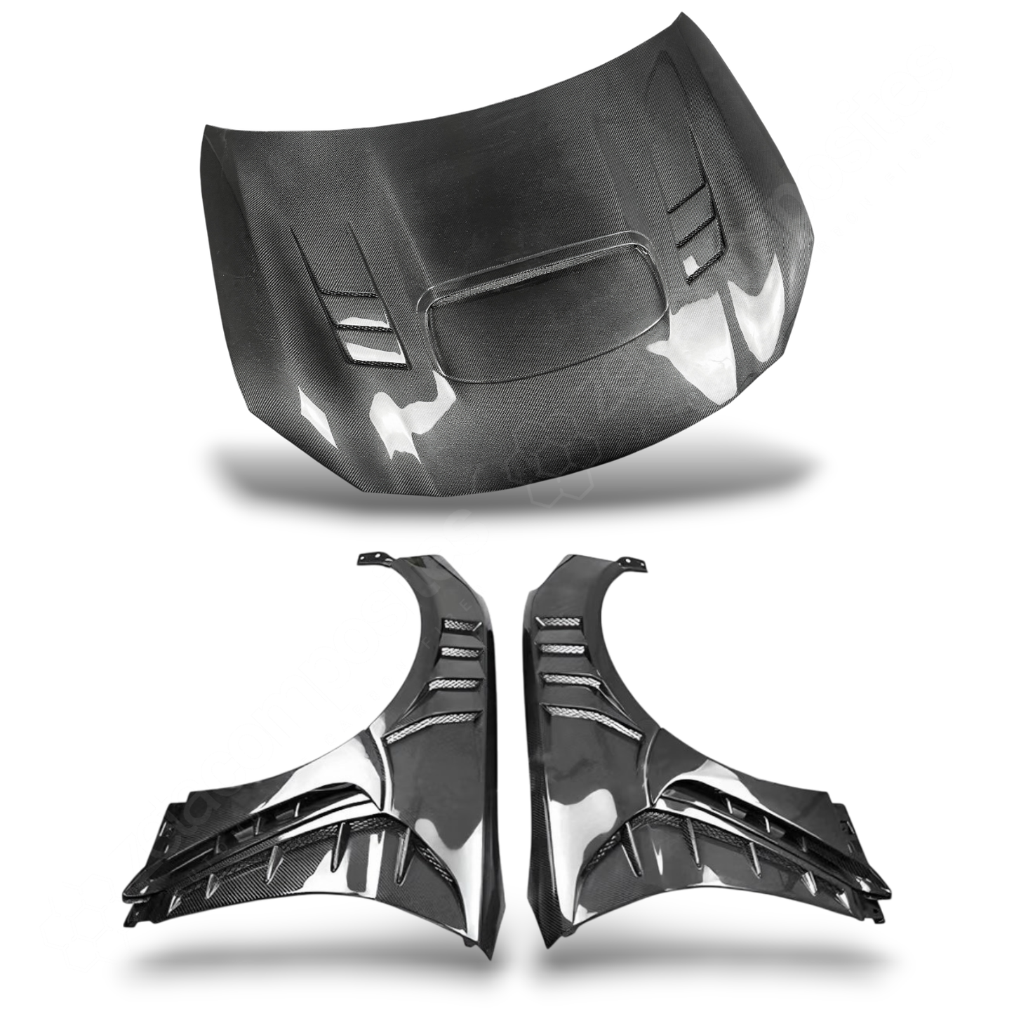(2021'+) Gr86 / BRZ Carbon Fiber Hood & Fender Kit - Track Style