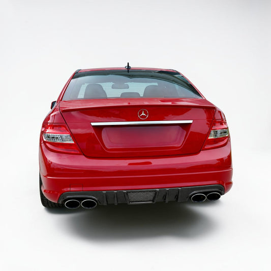 (2008'-2011') Mercedes Benz C63 W204 Carbon Fiber Diffuser