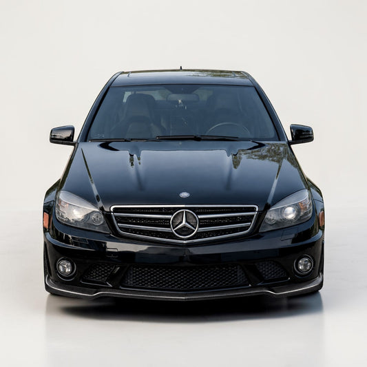 (2008'-2011') Mercedes Benz C63 W204 Carbon Fiber Front Lip V2