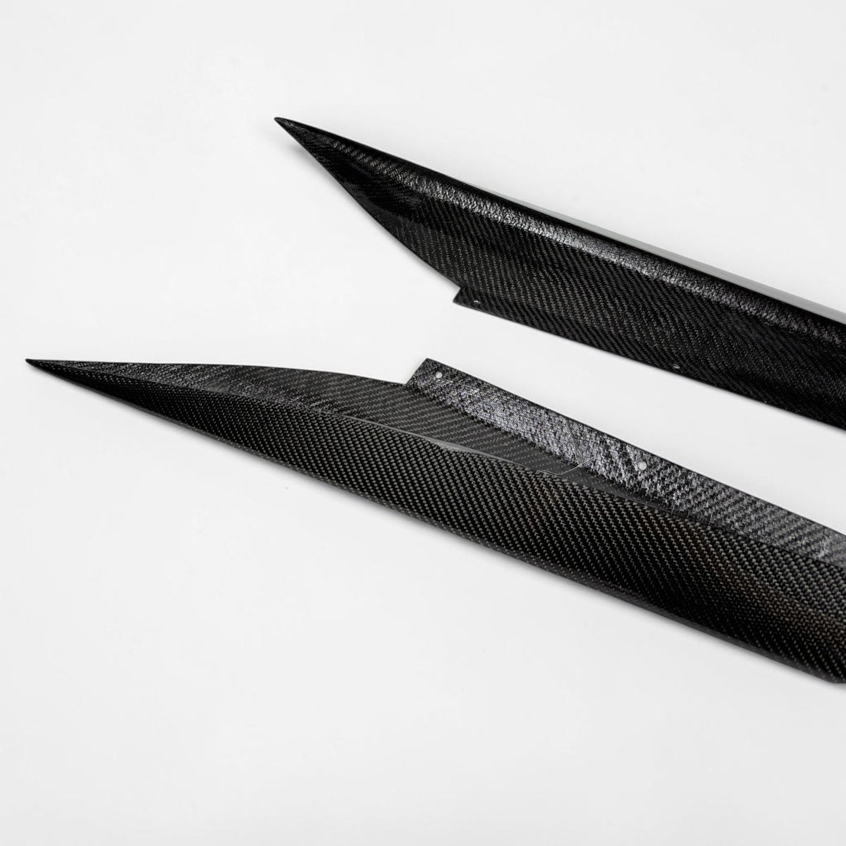 C8 Corvette Carbon Fiber Side Skirts - ZR1 Style