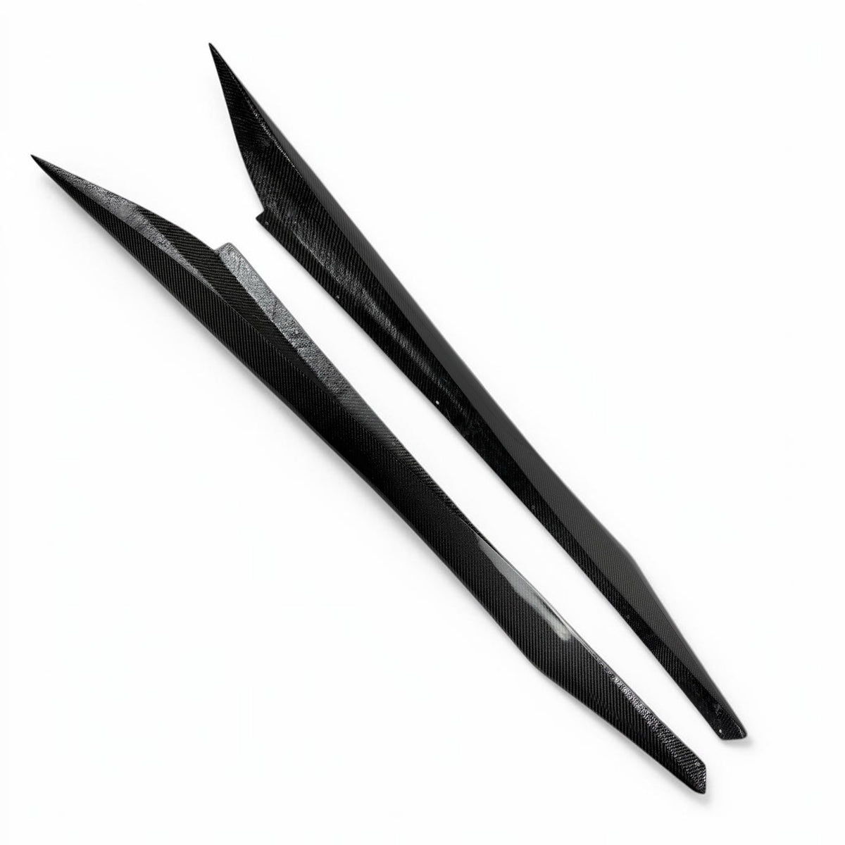 C8 Corvette Carbon Fiber Side Skirts - ZR1 Style