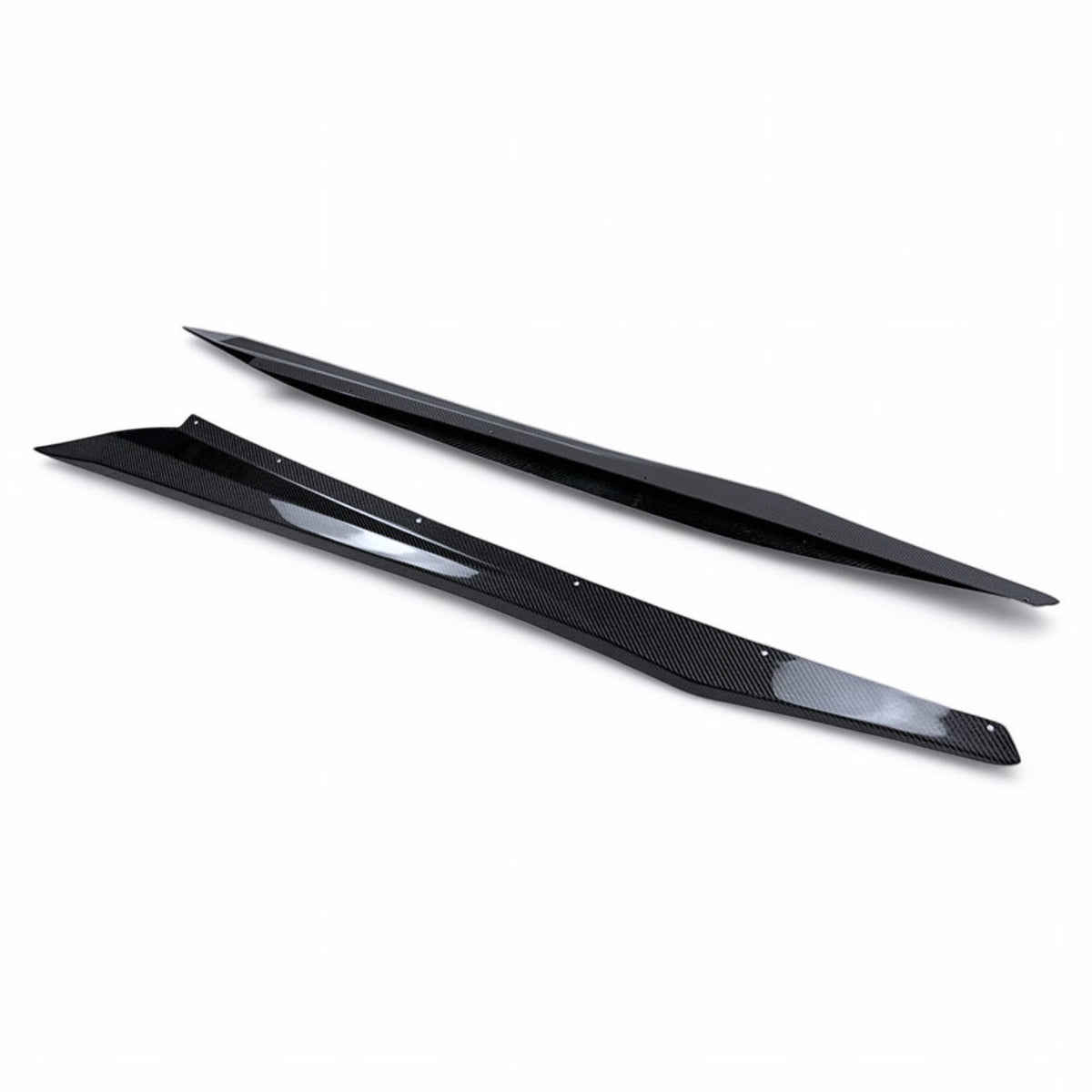 C8 Corvette Carbon Fiber Side Skirts - ZR1 Style