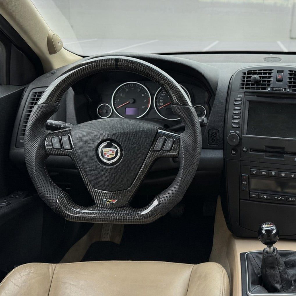 Carbon Fiber Steering Wheel for Cadillac CTS V1 (03'-07)