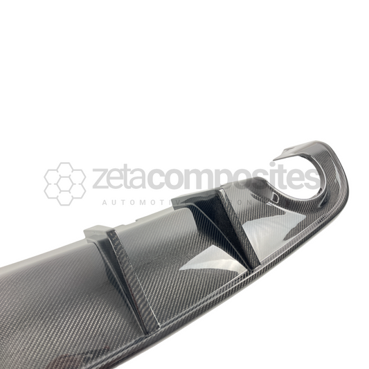 2015-2023 Dodge Charger Carbon Fiber Diffuser SRT Hellcat Style Functional by ZetaComposites