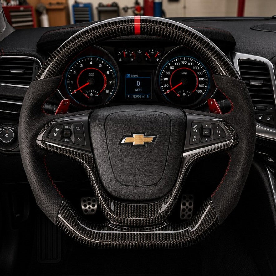Chevrolet SS Sedan / Holden Custom Carbon Fiber Steering Wheel