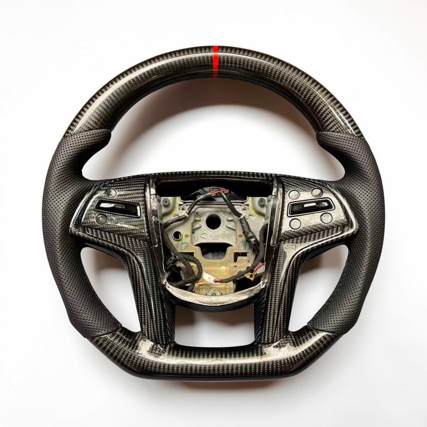 Carbon Fiber Steering Wheel Cadillac (15'-20') Escalade (13'-19') XTS (14'-16')