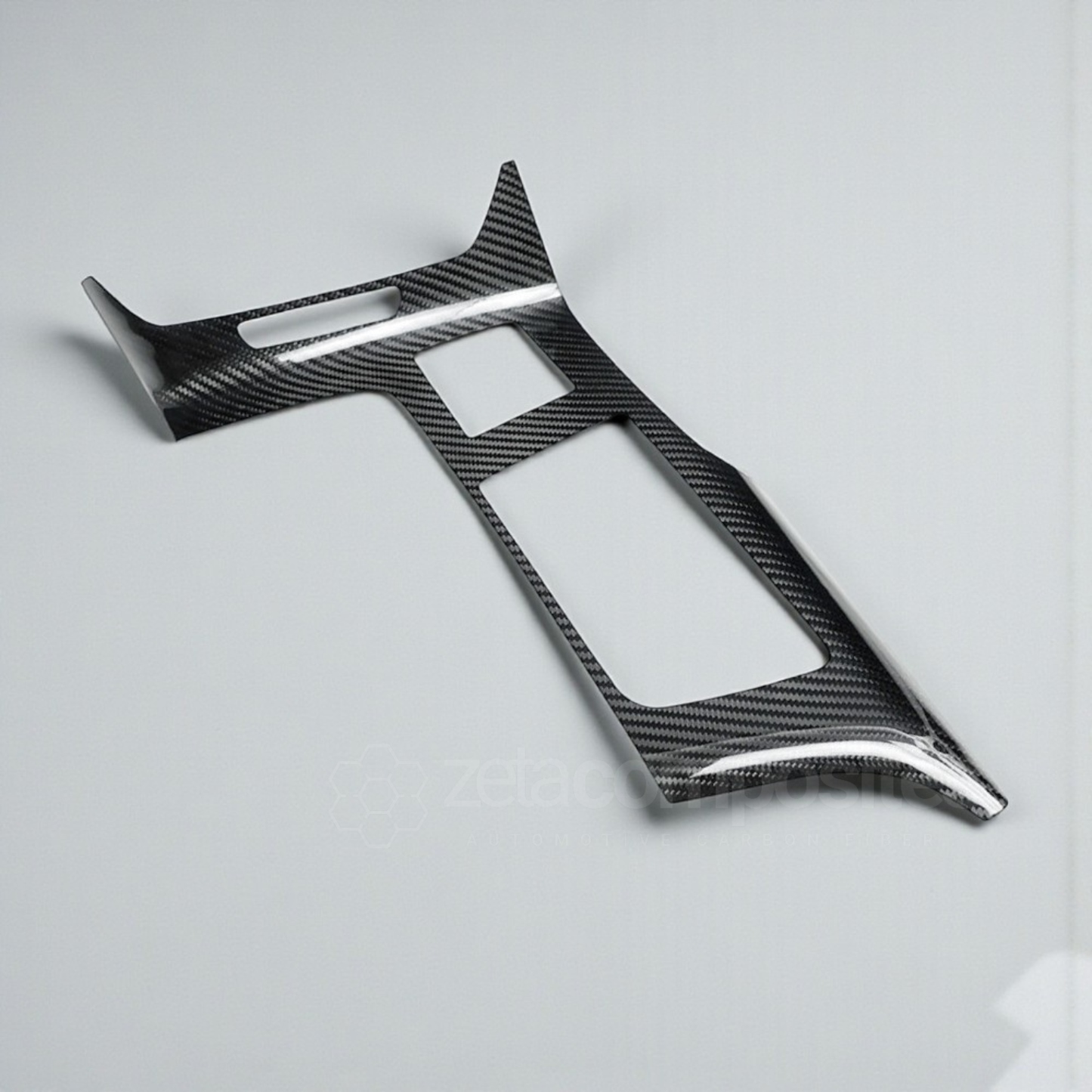 (14'-19') C7 Corvette Carbon Fiber Center Console Covers