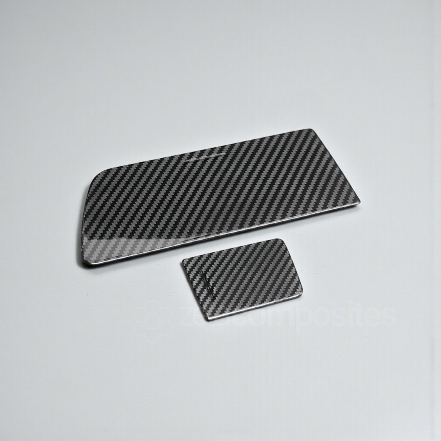 (14'-19') C7 Corvette Carbon Fiber Center Console Covers